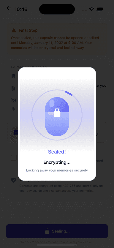 Time Capsule screenshot 3