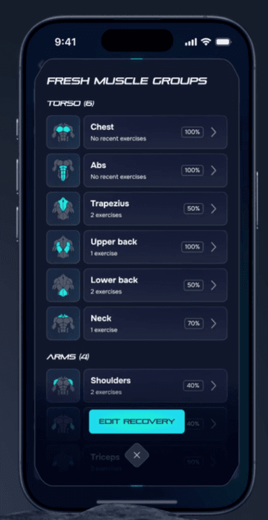 Example Template screenshot 3