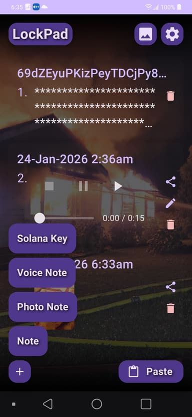 LockPad screenshot 2